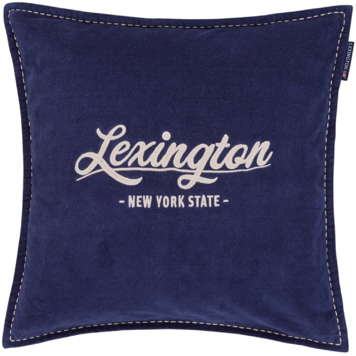 Lexington Logo Kissenhülle aus Bio-Baumwolle