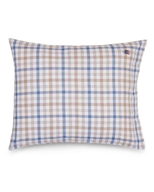 Lexington Checked Kopfkissenbezug aus Baumwoll-Flanell