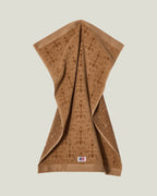 LEXINGTON Velours-Jacquard-Handtuch mit Ornamenten, fudge