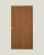 LEXINGTON Velours-Jacquard-Handtuch mit Ornamenten, fudge