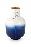 PiP Studio Vase Metall Pip & The Blue Bird Dip Dye