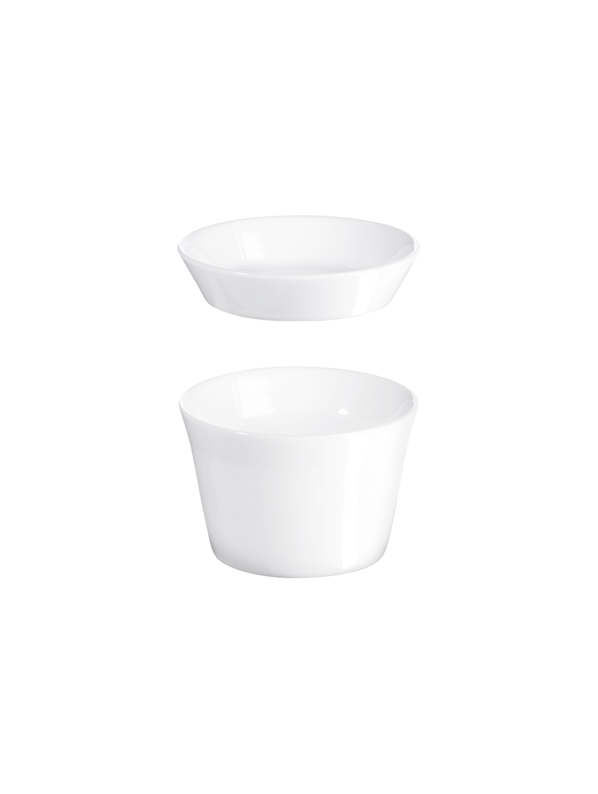 ASA 250°C Mini Souffle Schälchen rund mit Deckel