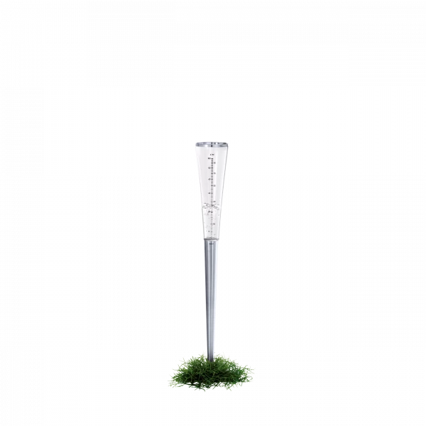 blomus CAMPO Regenmesser – Edelstahl matt & Acrylglas