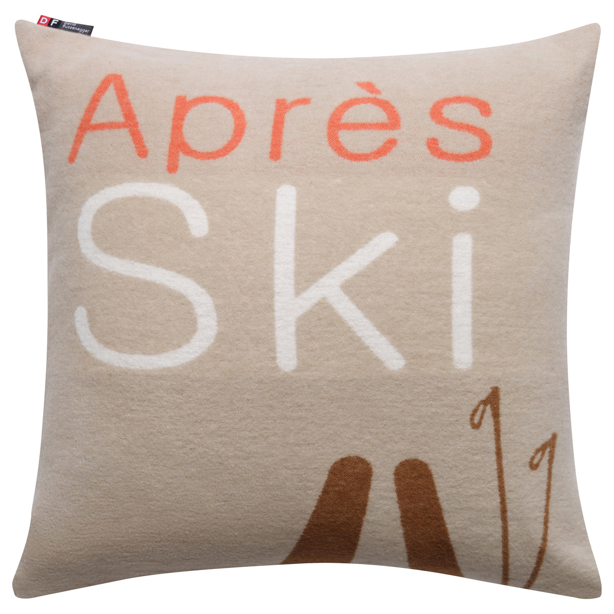 David Fussenegger Après Ski Kissenhülle