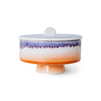 HKliving 70's Ceramics Bonbondose – Steingut mit Deckel