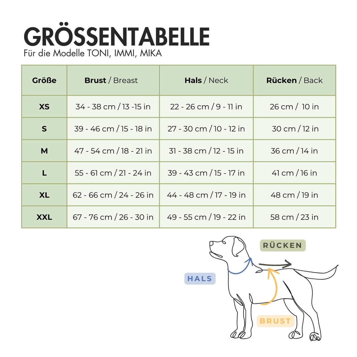 Hundejacke MIKA Schwarz