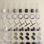 blomus SONO Kosmetikspiegel aus Keramik – Bad-Accessoire