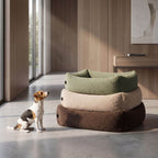 Hundebett SVEN Teddy Braun