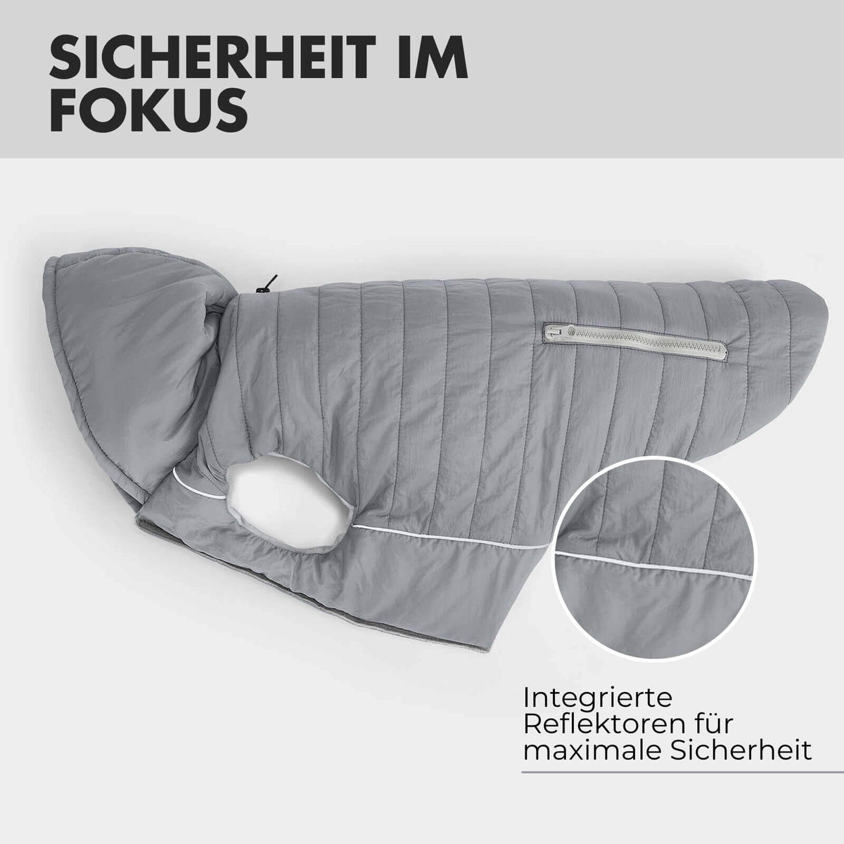Hundejacke IMMI Grau