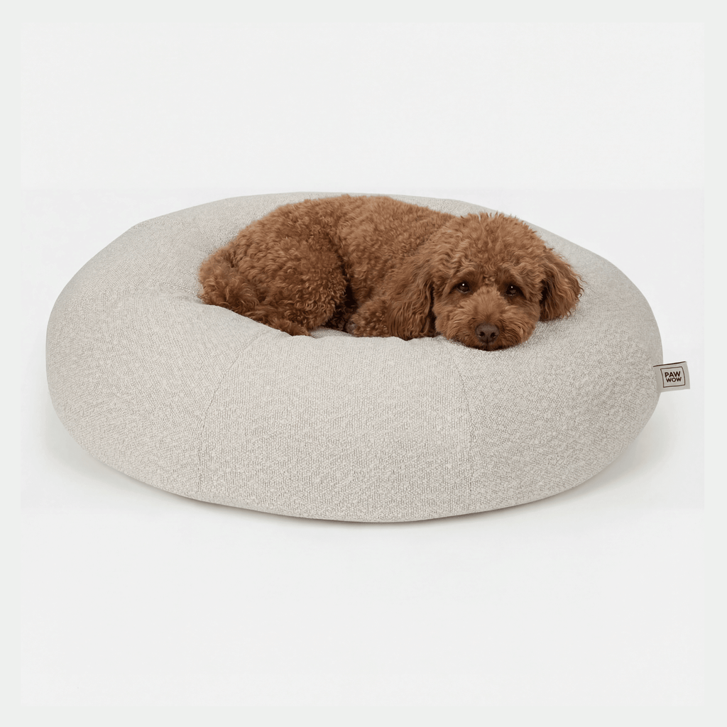 Hundebett LENI Bouclé Beige