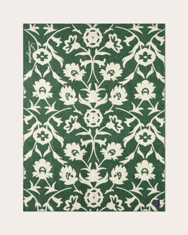 Lexington Blumen-Jacquardmuster Decke