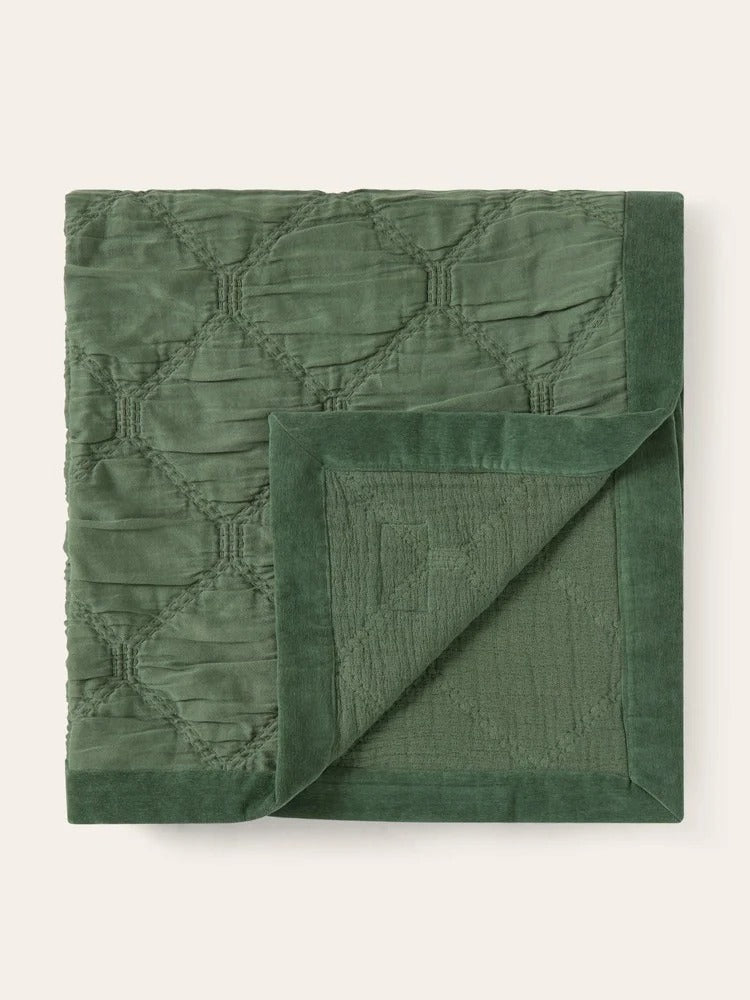 Lexington Jacquard Bio Baumwolle Tagesdecke